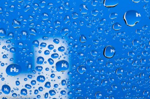 Conceptfoto voor waterstof uit water
