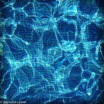 Abstract van zwembad - Instagram foto